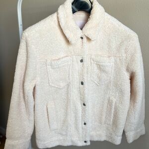 Cinq A Sept JULIA FLEECE JACKET Size Small